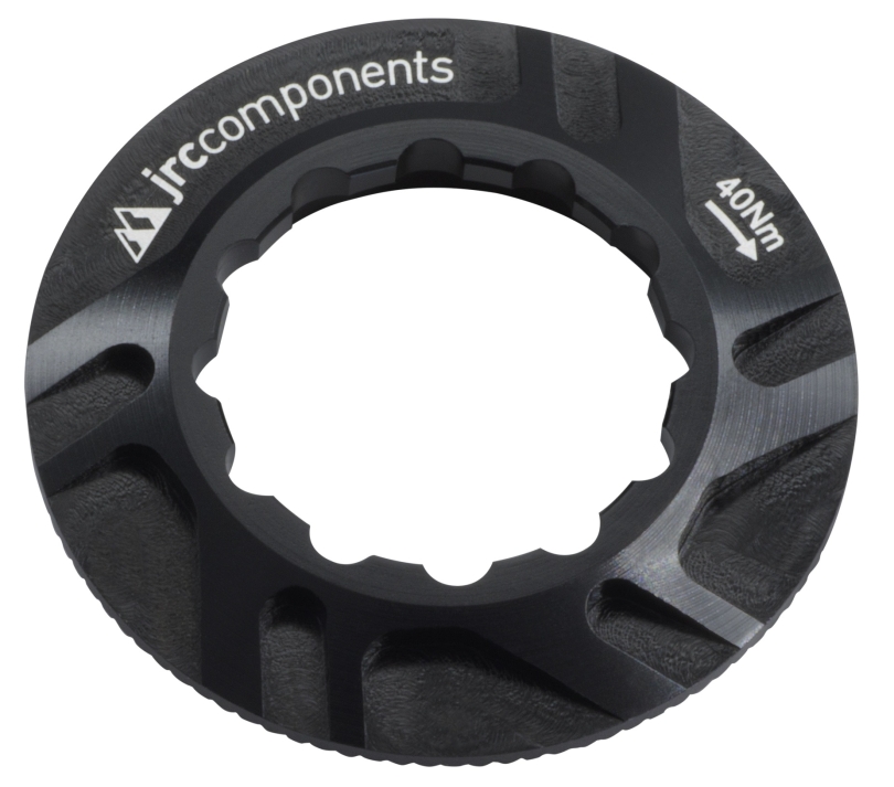 JRC Components Kizuna Bremsscheibenverschlussring Centerlock Innenverzahnung black
