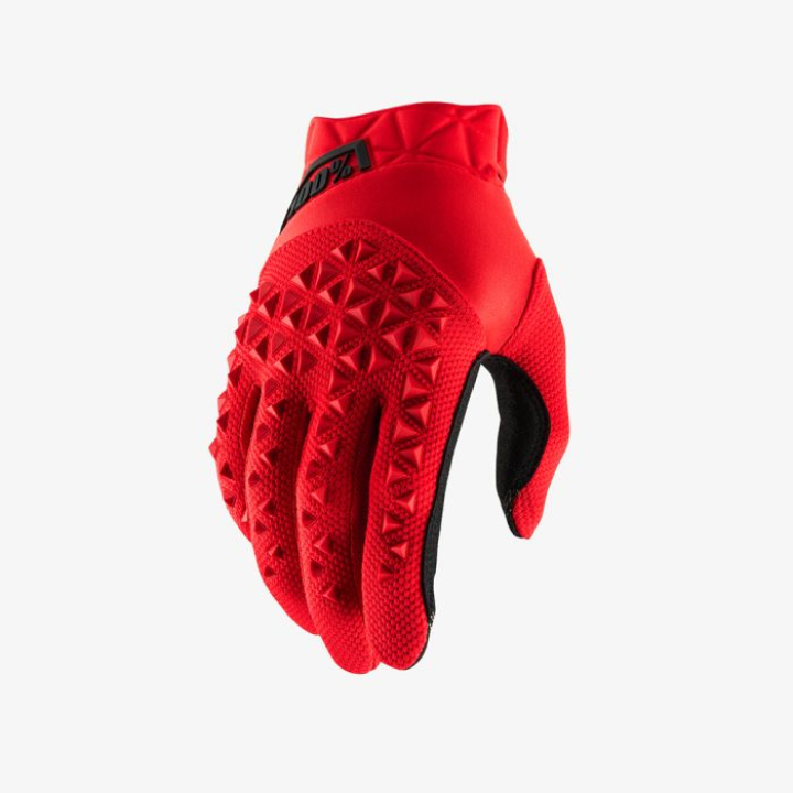 100% Airmatic Youth Red/Black Handschuhe