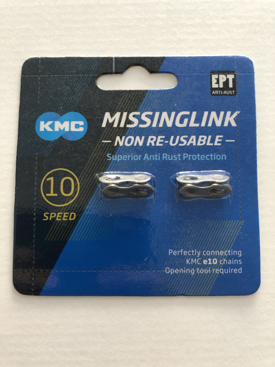 KMC MissingLink 10fach EPT Kettenschloss silber