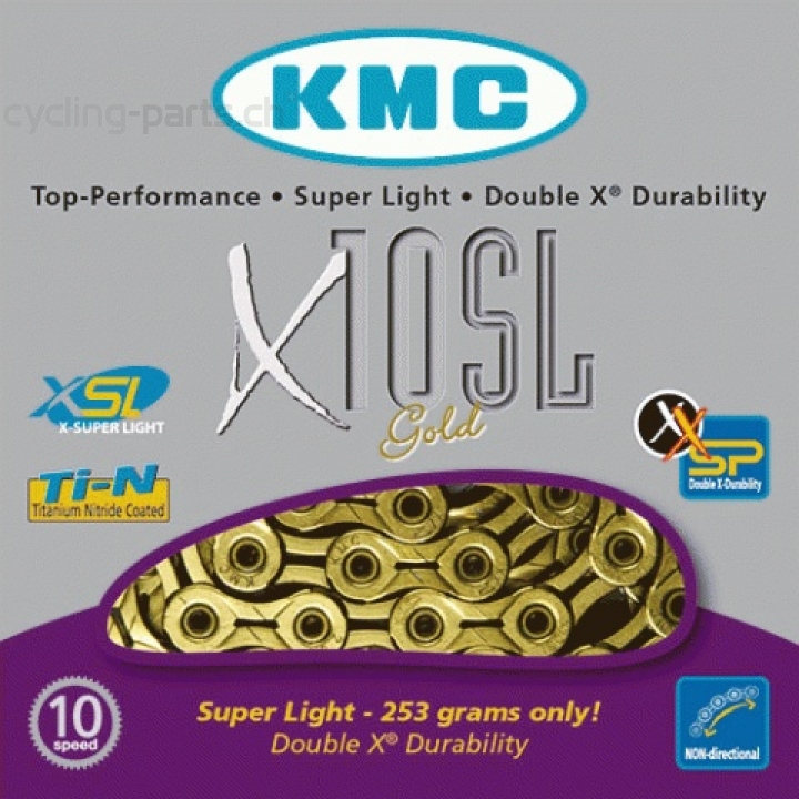 KMC X10SL gold Kette