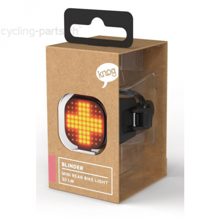 Knog Blinder Mini Cross Rücklicht schwarz