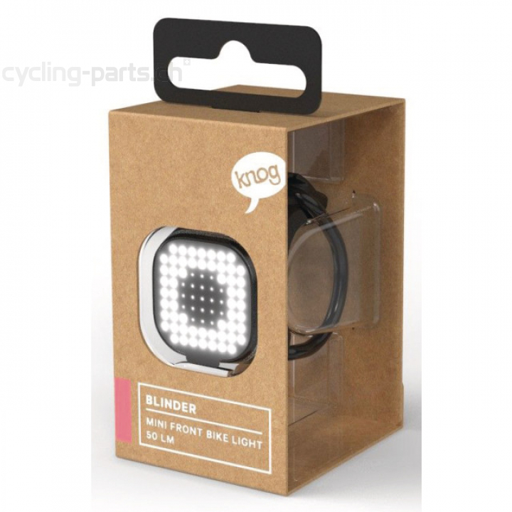 Knog Blinder Mini Square Scheinwerfer schwarz