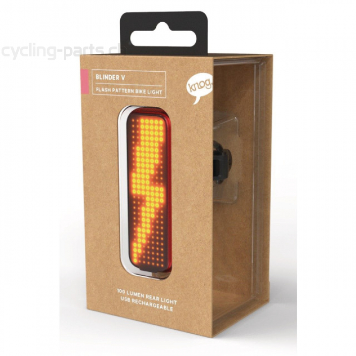 Knog Blinder V Bolt Rücklicht schwarz