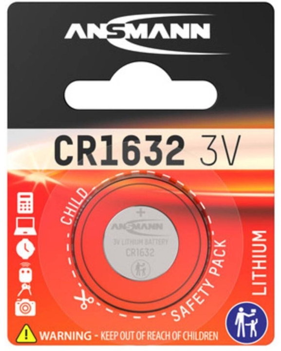 Knopfbatterie CR1632 3V