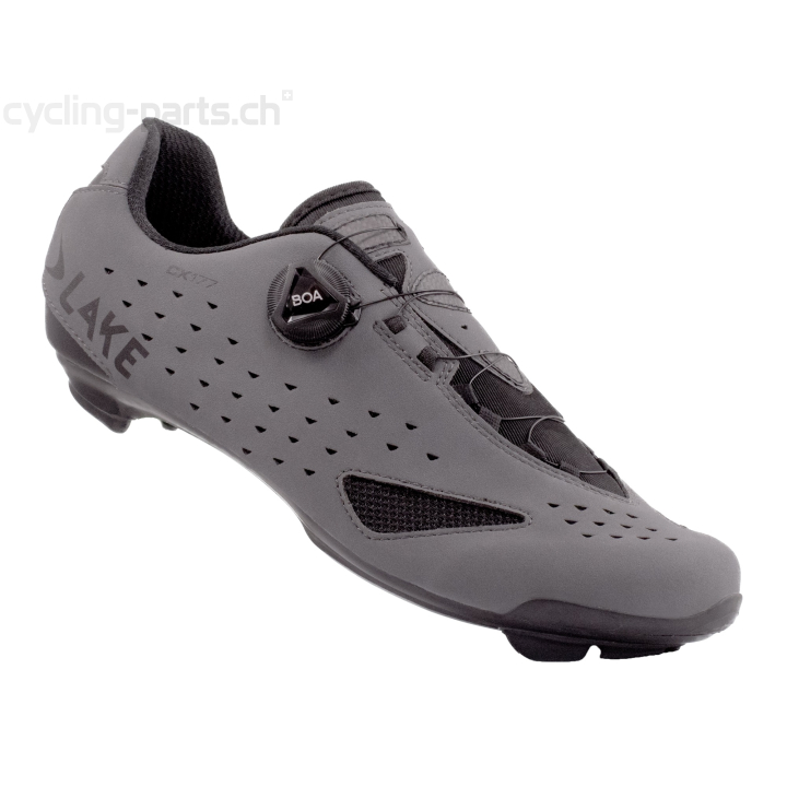 Lake CX177 Rennradschuhe matt grau