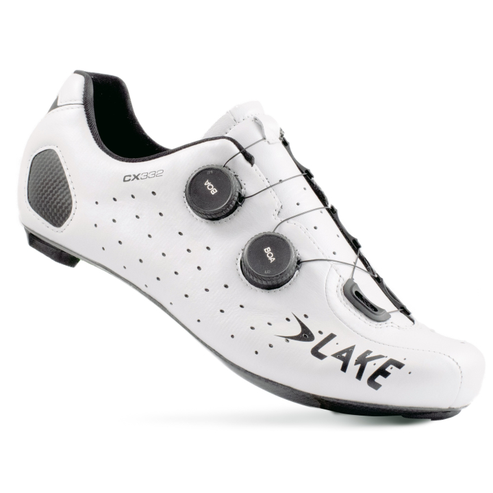 Lake CX332W Rennradschuhe weiss schwarz