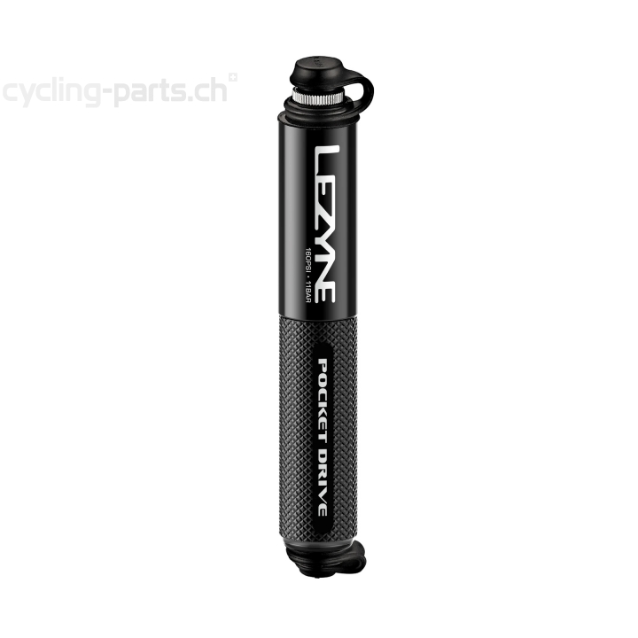 Lezyne Pocket Drive Loaded Kit black Minipumpe