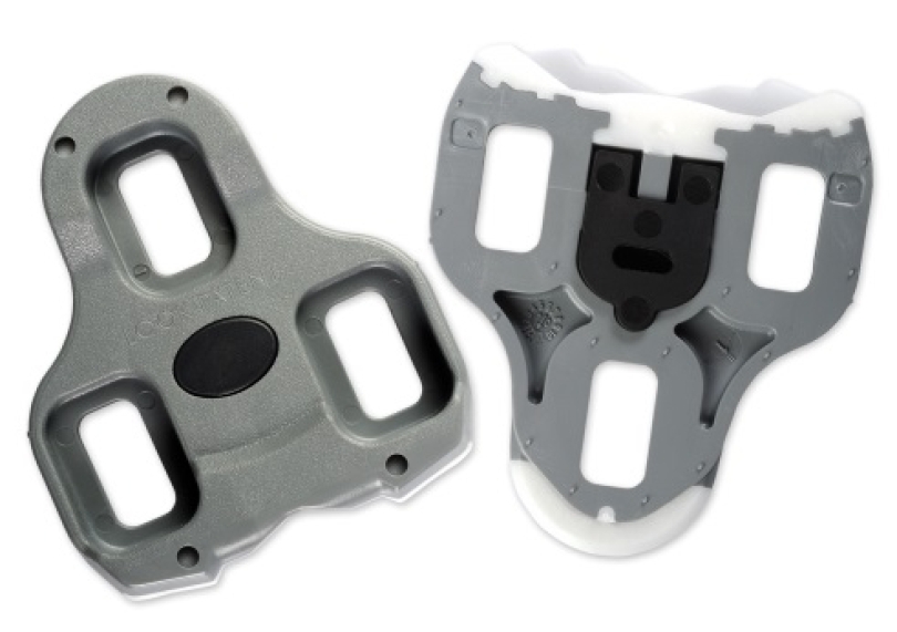 Look Keo grau Schuhplatten