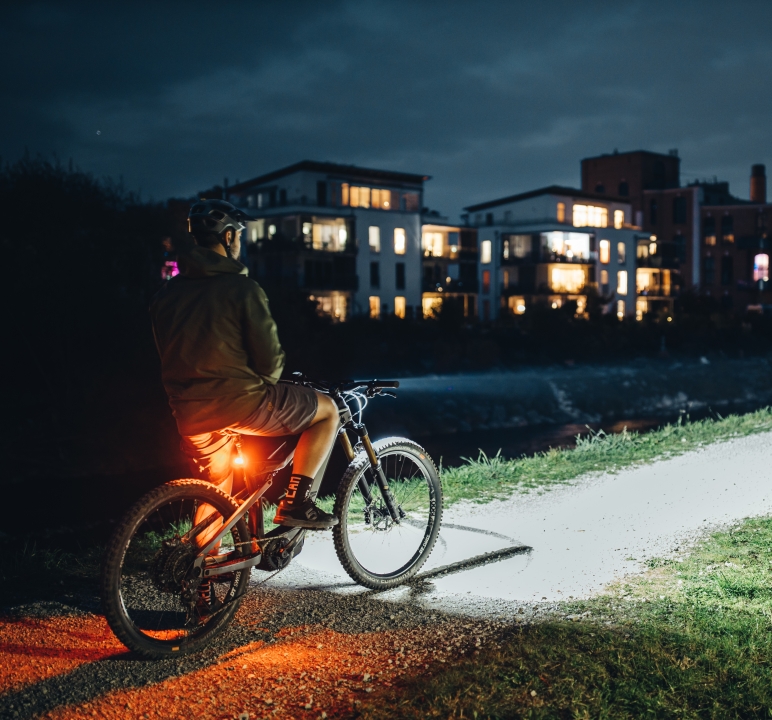 Lupine C14 E-Bike Rücklicht mit Bremslicht 35.6mm