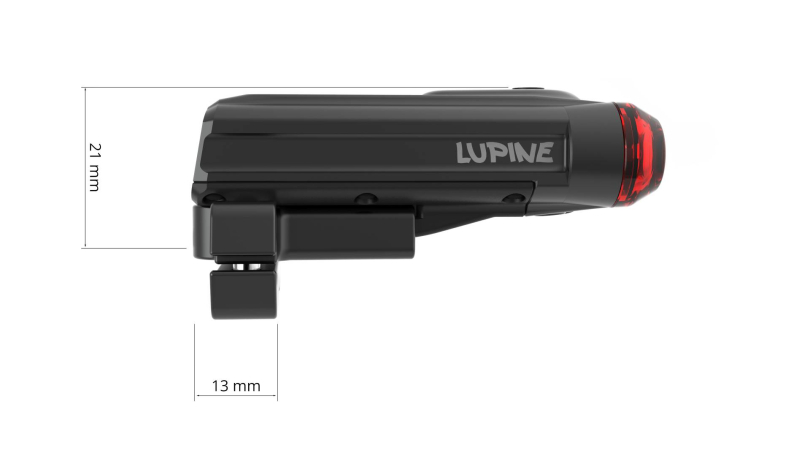 Lupine C14 Mag (International) Akkulicht hinten