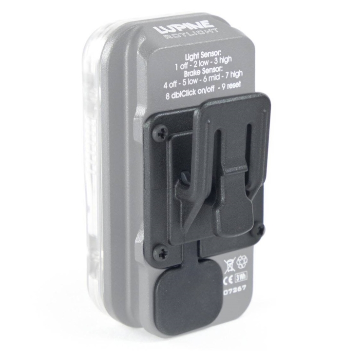 Lupine Rotlicht Sattelstrebenhalter Rückteil