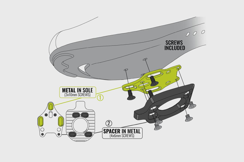 magped ROAD2 Titan Achse Magnetpedale