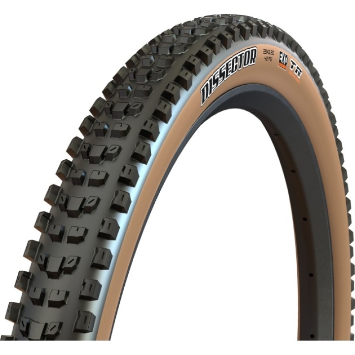 Maxxis Dissector TR, EXO, 60 TPI, Dual, Wide Trail Tanwall 29x2.6 Reifen