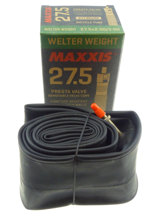 Maxxis Fat/Plus Bike 0.8mm 27.5x2.5/3.0 Presta 36mm Schlauch