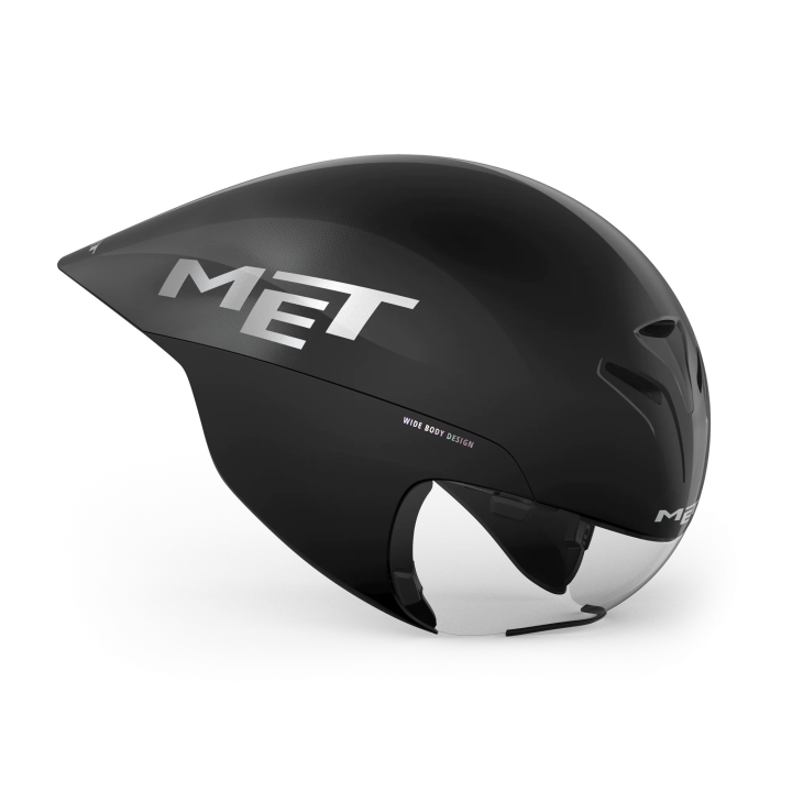 MET Drone Wide Body II Black Metallic M 54 - 58 cm Helm