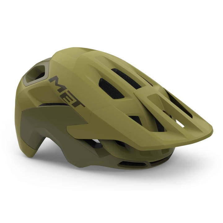 MET Revo Mips Olive Matt S 52 - 56 cm Helm