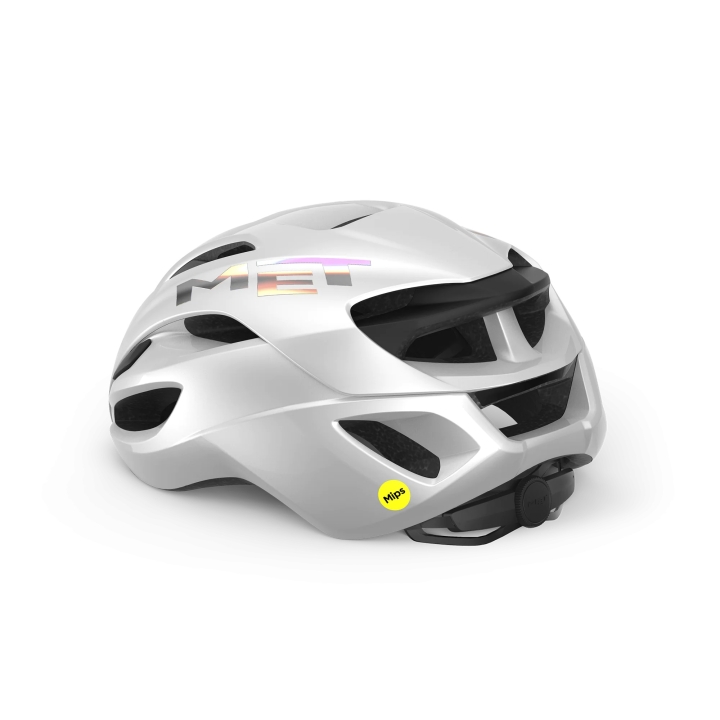 MET Rivale Mips White Holographic M 56 - 58 cm Helm