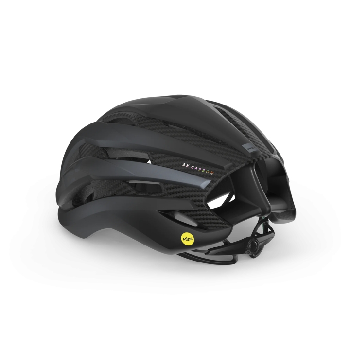 MET Trenta 3K Carbon Mips Black Matt S 52 - 56 cm Helm