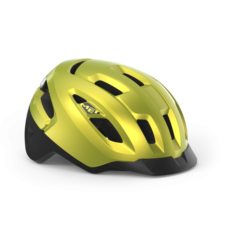 MET Urbex Mips Lime Yellow Metallic S 52 - 56 cm Helm