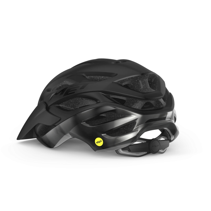 MET Veleno Mips Black Matt Glossy M 56 - 58 cm Helm