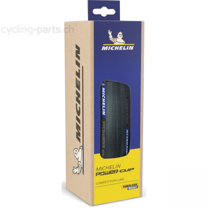 Michelin Power Cup Road Competition Line TLR 700x25 schwarz Reifen