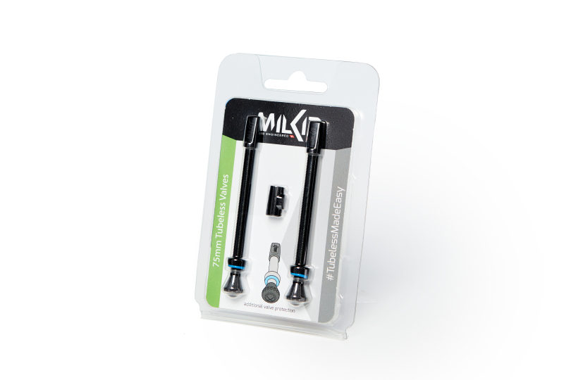 milKit Valves Tubeless Ventile 75mm