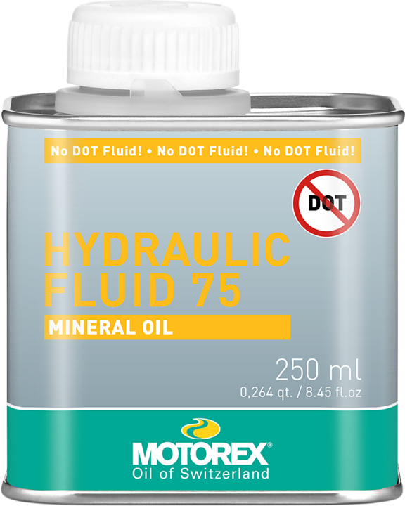 Motorex Hydraulic Fluid 75 250ml Mineral Oil für Scheibenbremsen