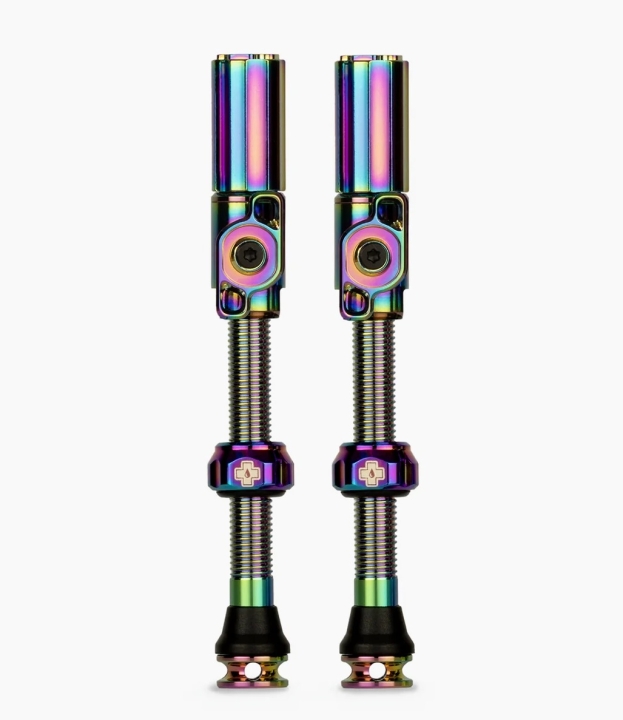 Muc-Off Tubeless Big Bore Hybrid large 75mm/Felgenhöhe 25-30mm iridescent Ventile