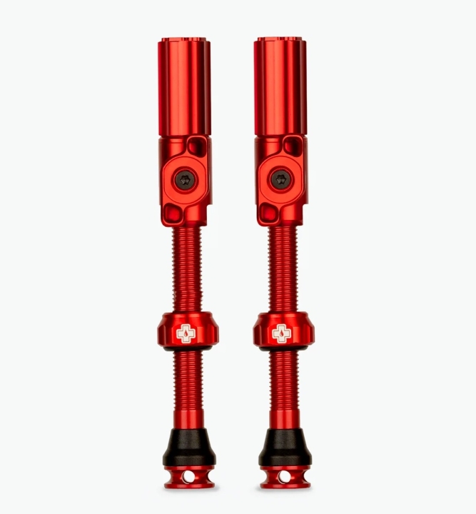 Muc-Off Tubeless Big Bore Hybrid large 75mm/Felgenhöhe 25-30mm red Ventile