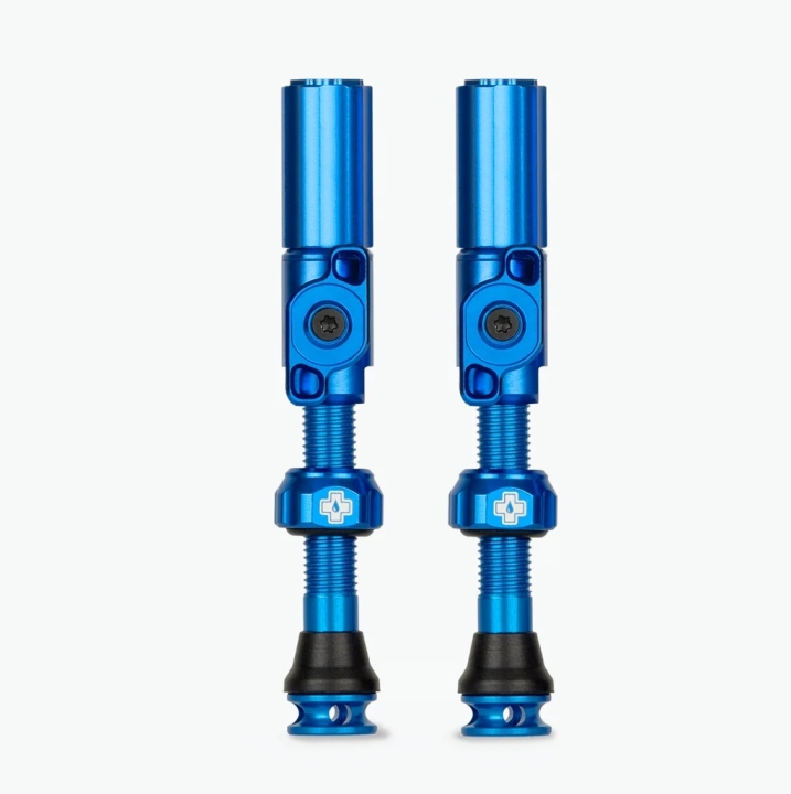 Muc-Off Tubeless Big Bore Hybrid medium 65mm/Felgenhöhe 20-25mm blue Ventile