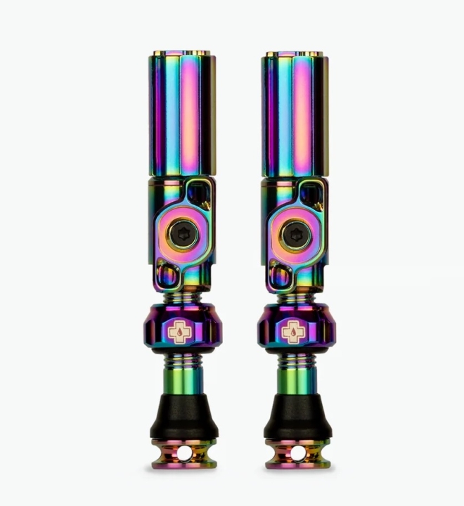 Muc-Off Tubeless Big Bore Hybrid small 60mm/Felgenhöhe 20mm iridescent Ventile