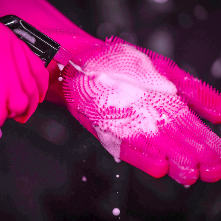 Muc-Off Deep Scrubber Gloves Pink