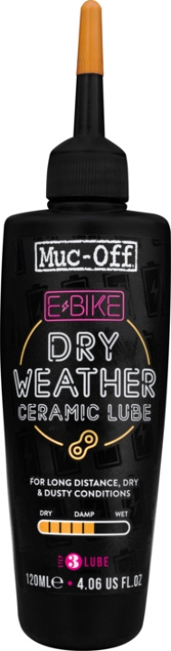 Muc-Off eBike Dry Chain Lube Kettenöl für Trockenheit 120ml