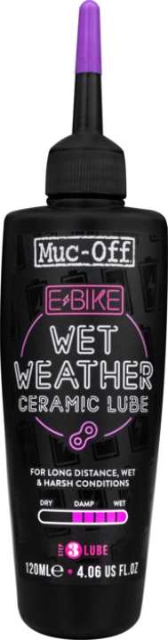 Muc-Off eBike Wet Chain Lube Kettenöl für Nässe 120ml