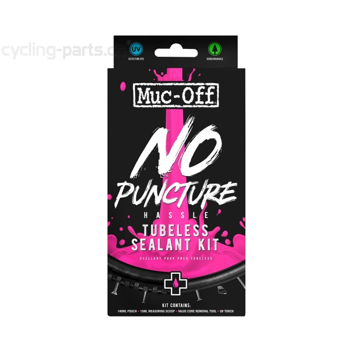 Muc -Off No Puncture Hassle Tubeless Sealant Dichtmilch 140ml