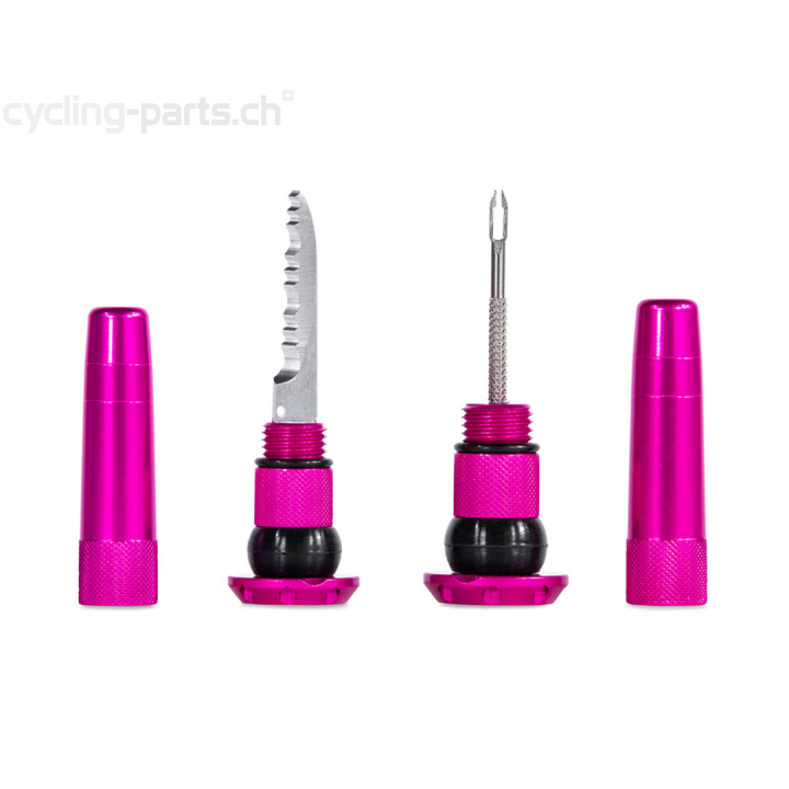 Muc-Off Stealth Tubeless Punctures Plug pink