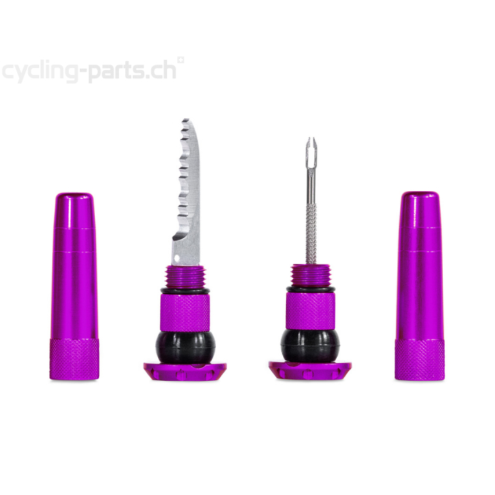 Muc-Off Stealth Tubeless Punctures Plug purple