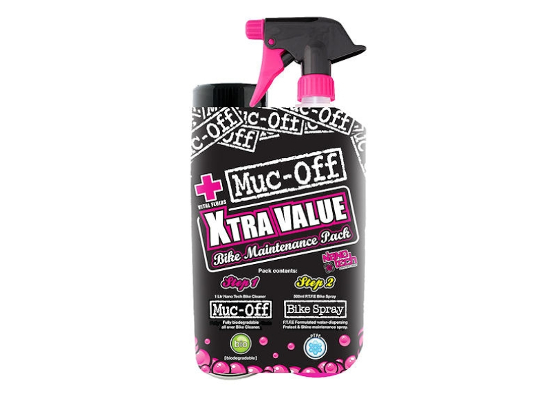 Muc-Off Bike Spray + Bike Cleaner Duo Pack