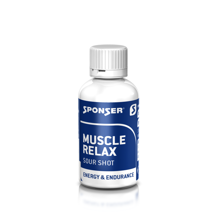 Sponser Muscle Relax Sour Shot Box à 4 x 30 ml