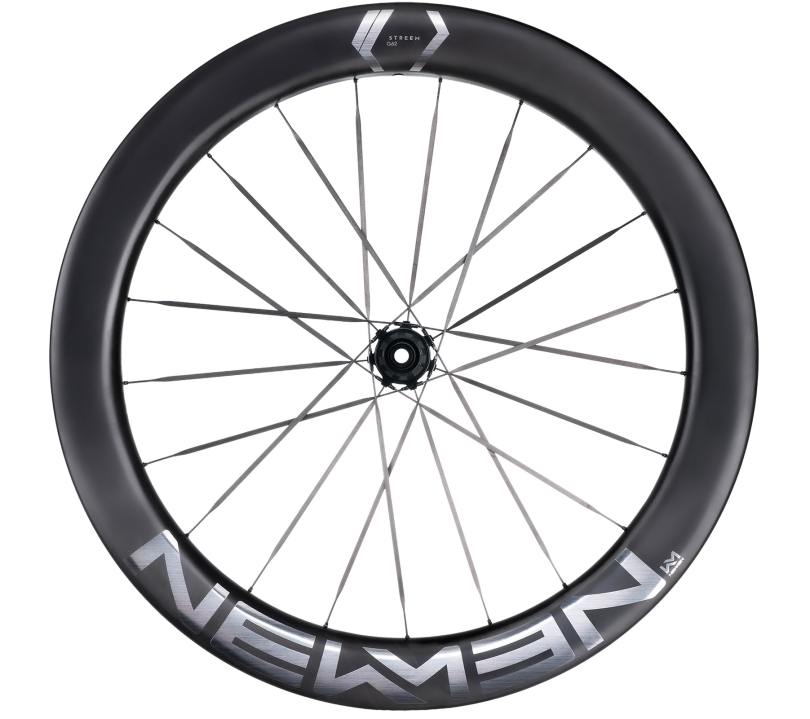 NEWMEN STREEM G.62 CS VONOA 12 x 142mm Centerlock Shimano 9/10/11/12 fach silver Laufrad hinten