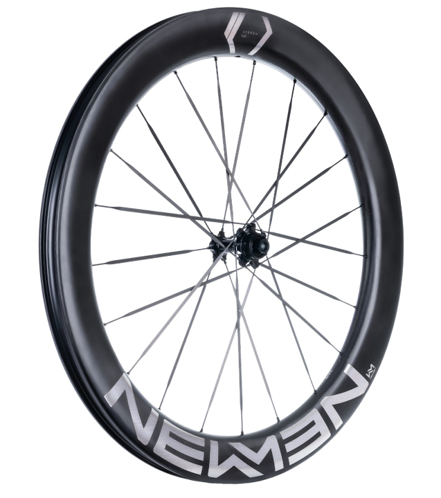 NEWMEN STREEM G.62 CS VONOA 12 x 100mm Centerlock silver Laufrad vorne