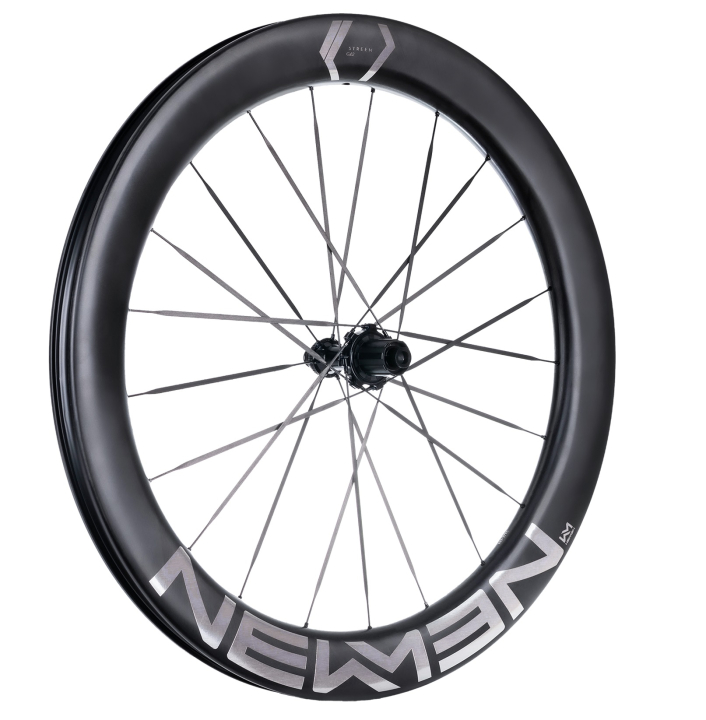 NEWMEN STREEM G.62 CS VONOA 12 x 142mm Centerlock Shimano Micro Spline 12 fach silver Laufrad hinten