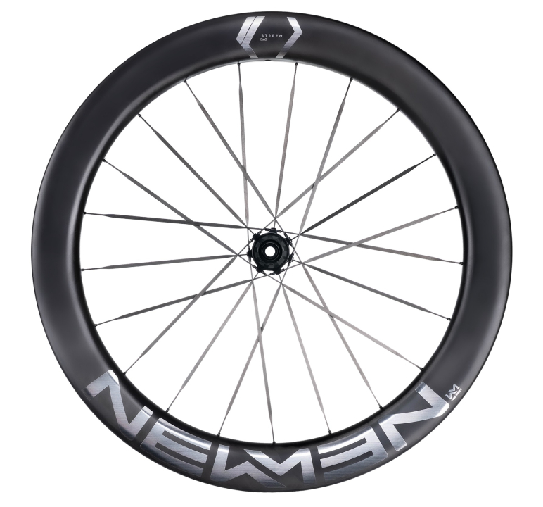 NEWMEN STREEM G.62 CS VONOA 12 x 142mm Centerlock Sram XDR 12/13 fach silver Laufrad hinten