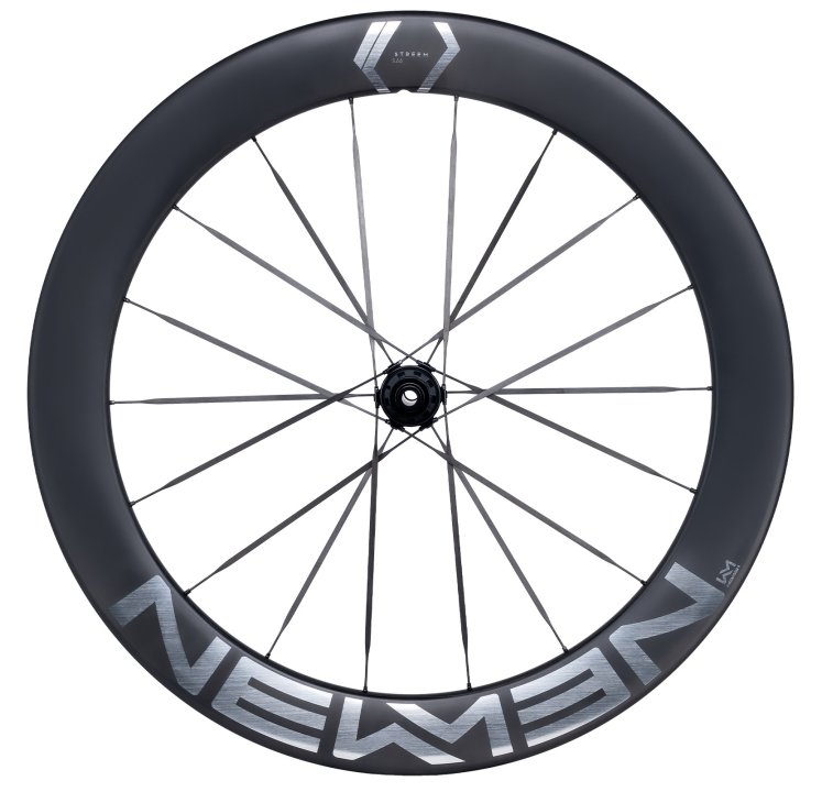 NEWMEN STREEM Sprint S.66 VONOA 12 x 142mm Centerlock Shimano 9/10/11/12 fach silver Laufrad hinten