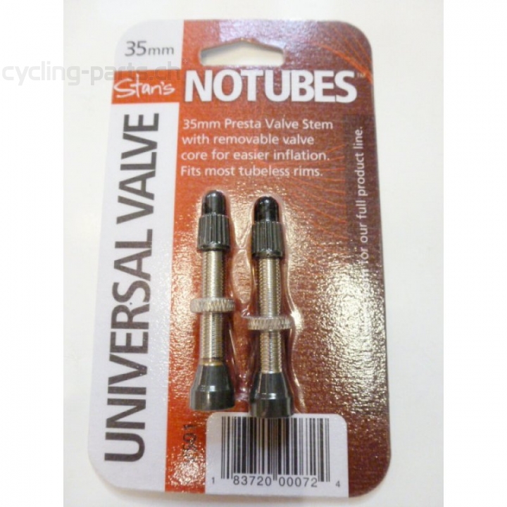 NoTubes Universal 35mm Mountain Valve Stem Ventile