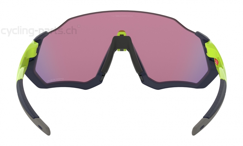 Oakley Flight Jacket Matte Navy/Prizm Road Brille