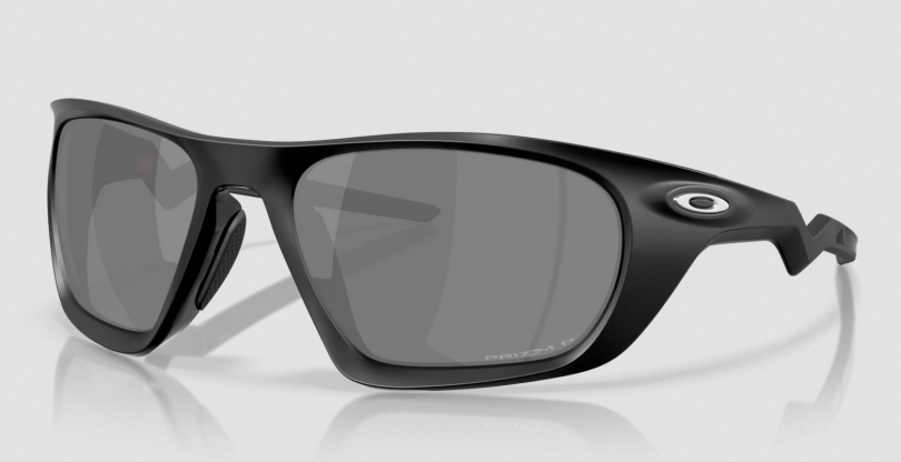 Oakley Lateralis Matte Black/Prizm Black Polarized Brille