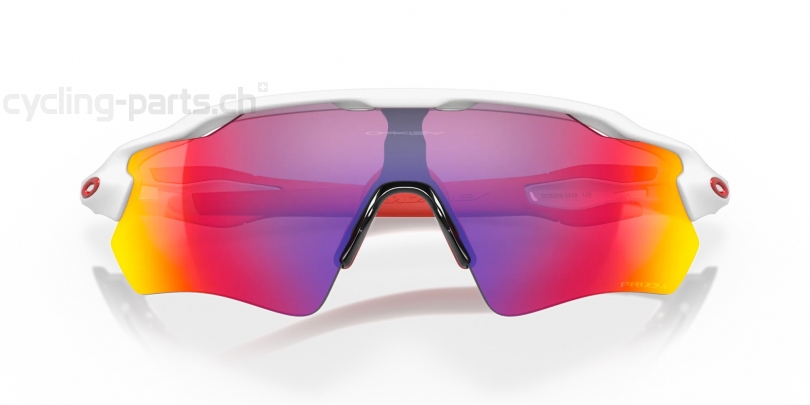 Oakley Radar EV Path polished white/Prizm Road Brille