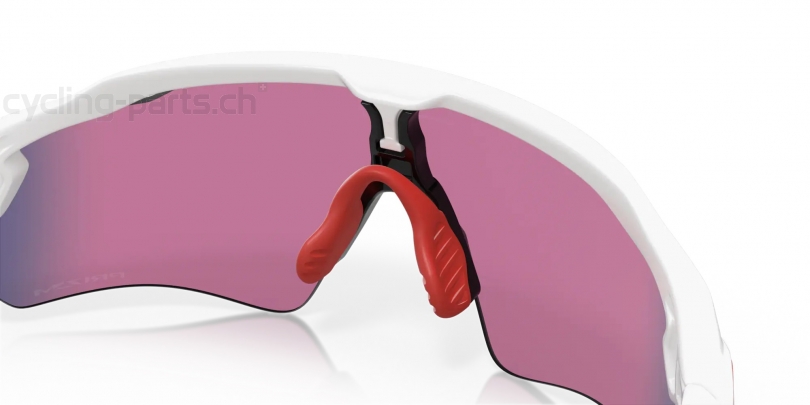 Oakley Radar EV Path polished white/Prizm Road Brille