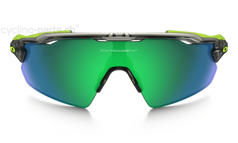 Oakley Radar EV Pitch Gray Ink/Jade Iridium Brille